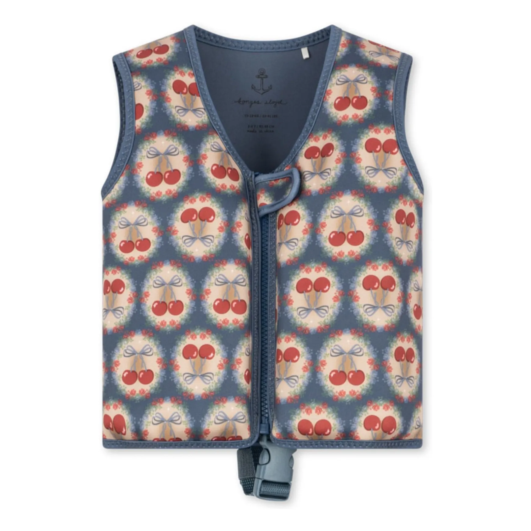 Konges Sløjd Navy Blue Cherry Swimming Vest