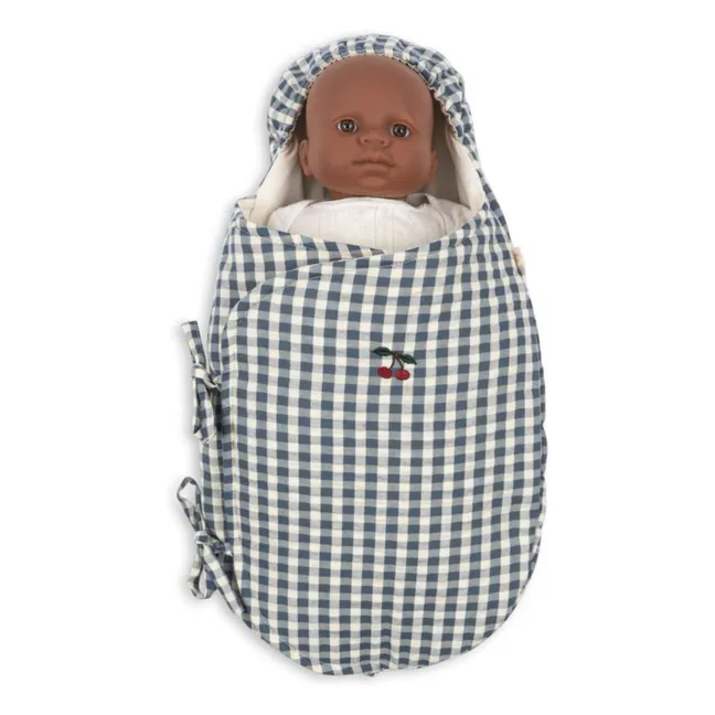 Nido de ángel para muñeca Vichy | Azul