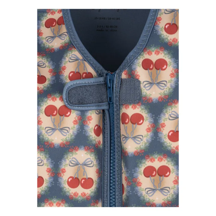 Gilet de natation Cherry | Bleu marine- Image produit n°1
