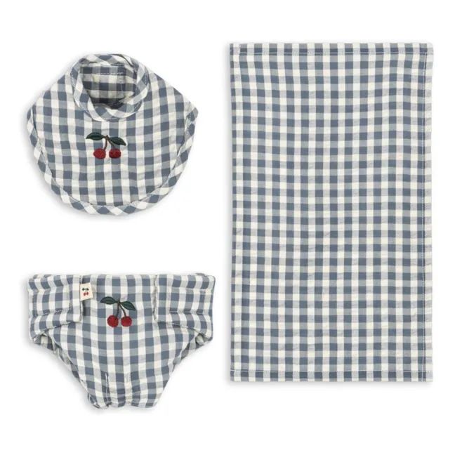 Accessori per bambole Vichy | Blu
