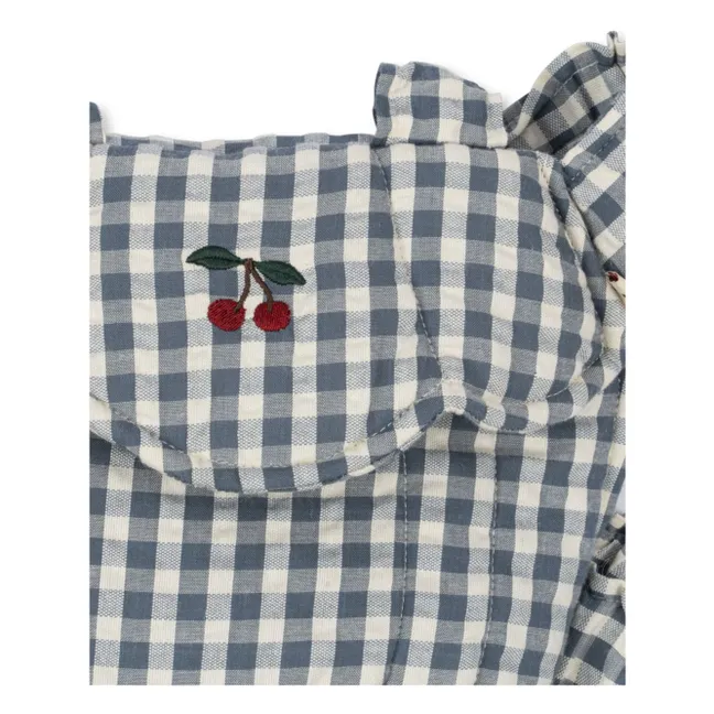 Portamuñecas Vichy | Azul