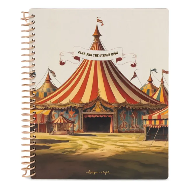 Libro de pegatinas de circo