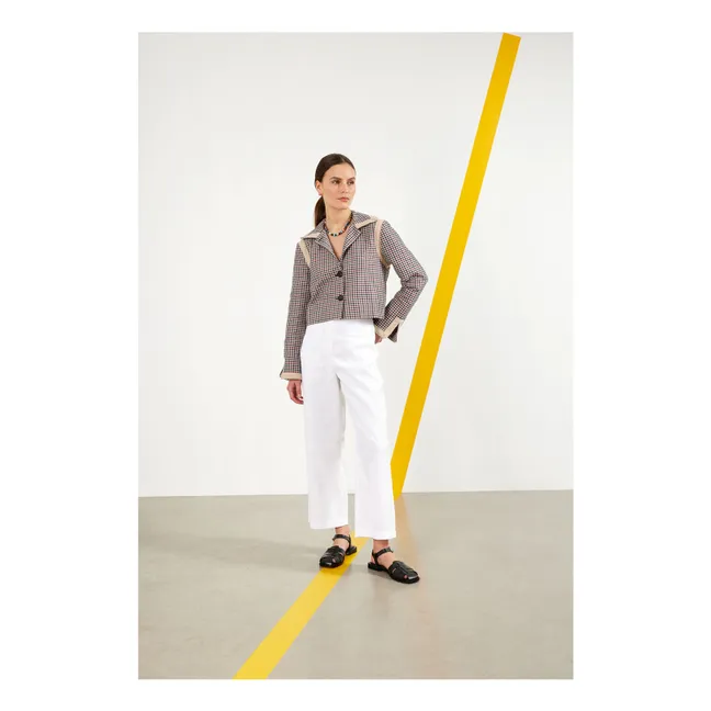 Pantalon Niza Uni | Blanc