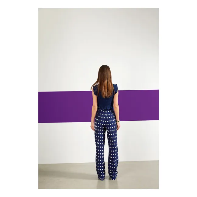 Pantalones Ikat Love | Azul Marino