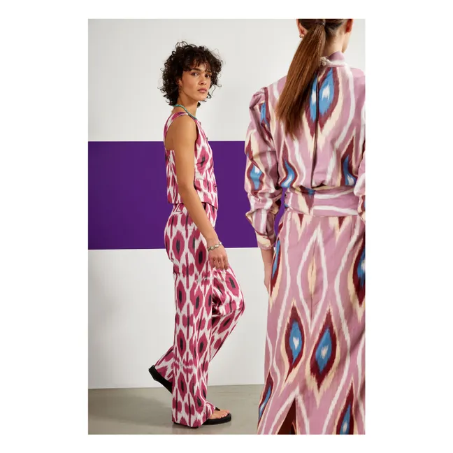 Lova Ikat-Hose | Rosa
