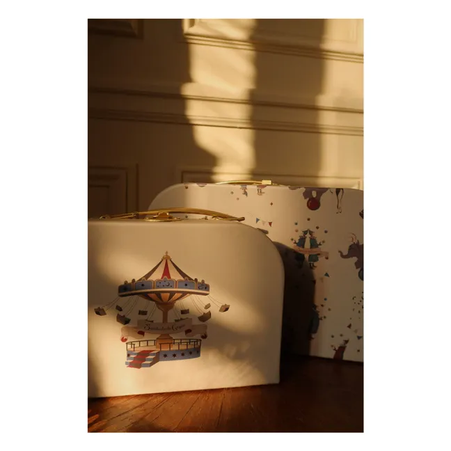 Circus Aufbewahrungskoffer - 2er-Set | Beige