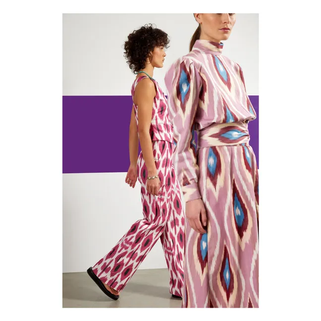 Lova Ikat-Hose | Rosa