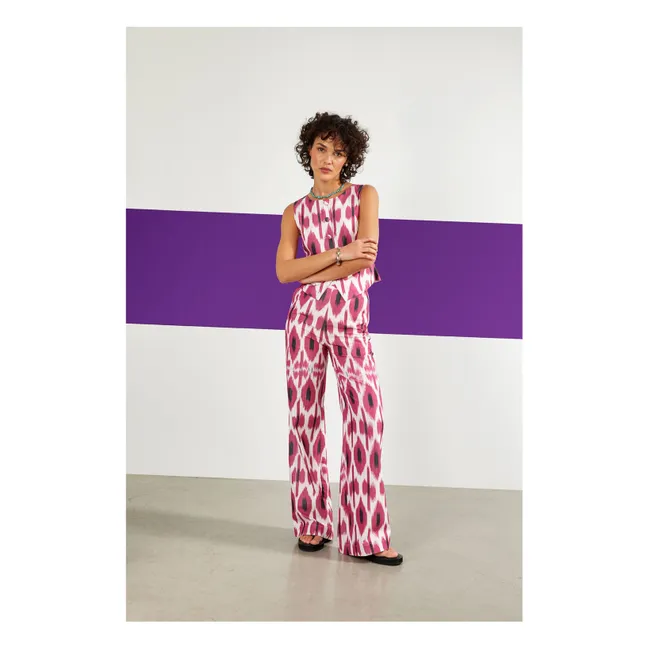 Lova Ikat-Hose | Rosa