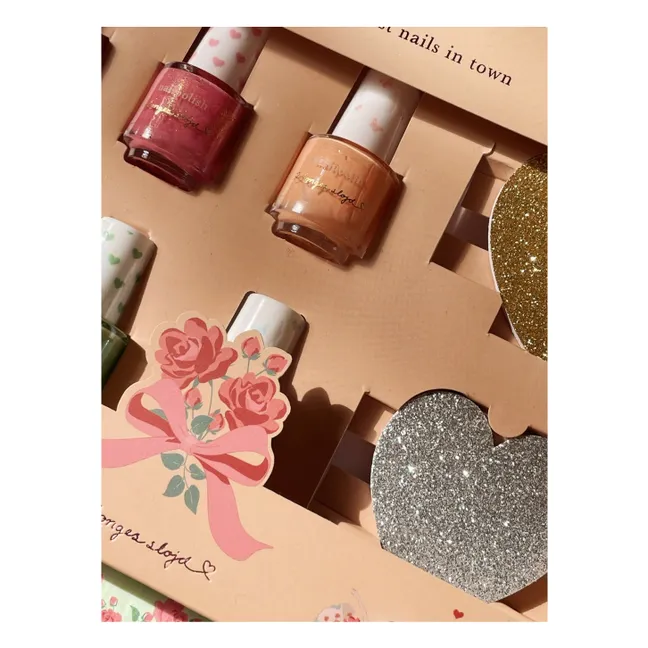 Nail polish and file set | Pink