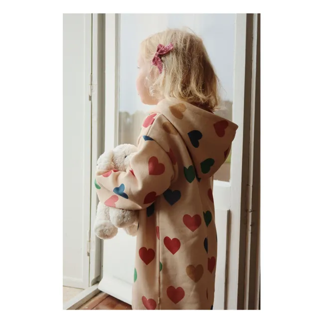Cane di peluche Madeleine con cesto | Blu