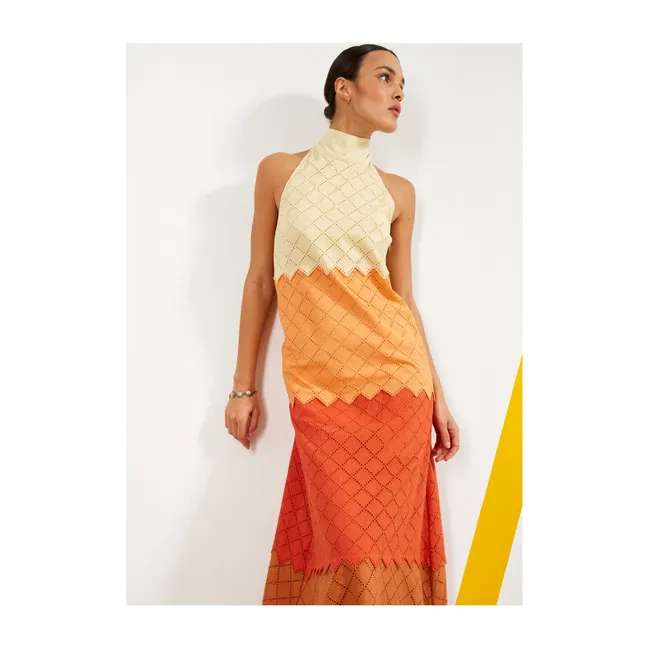 Dalia dress | Orange