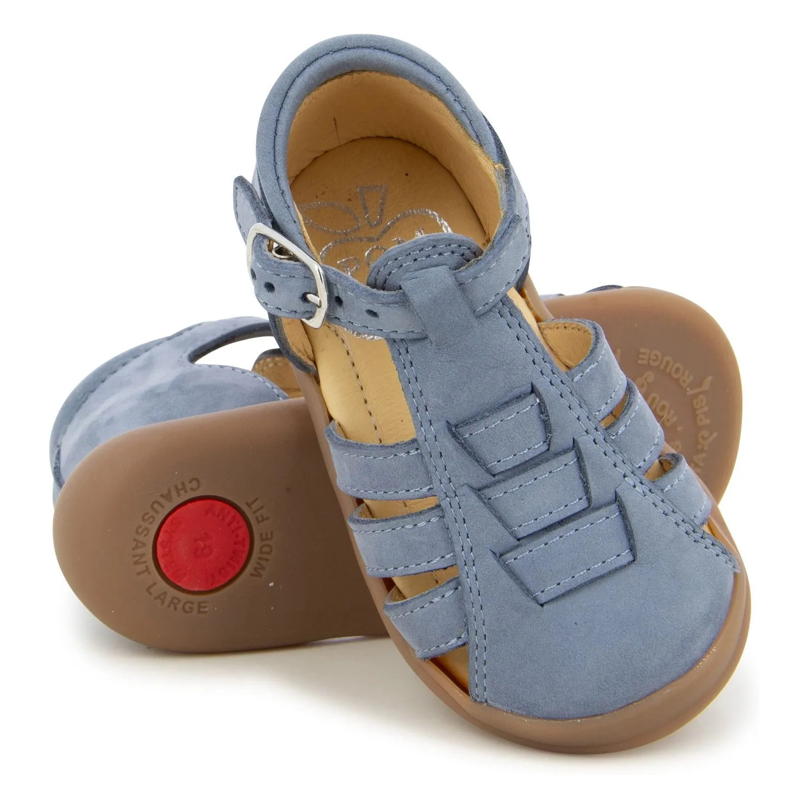 Sandales Flex Up Achille | Bleu gris- Image produit n°1
