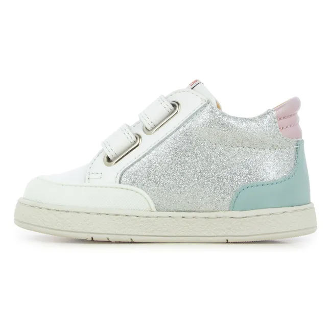 Sneakers Backy Foam Scratch | Bianco