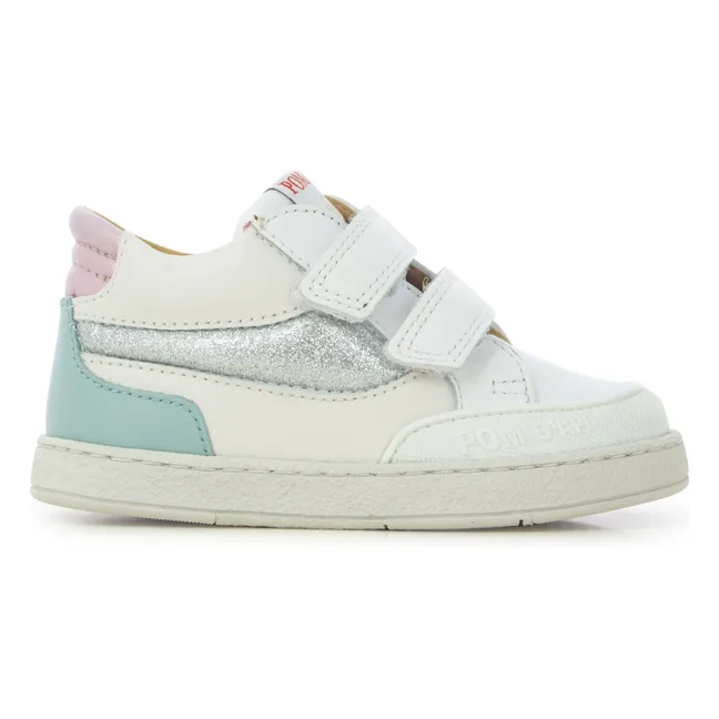 Baskets Scratchs Mousse Backy | Blanc