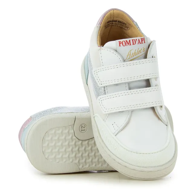Baskets Scratchs Mousse Backy | Blanc