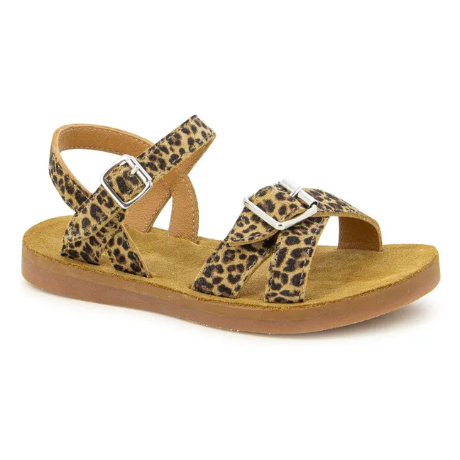 Sandalias Playa-Aire Crossy | Leopardo