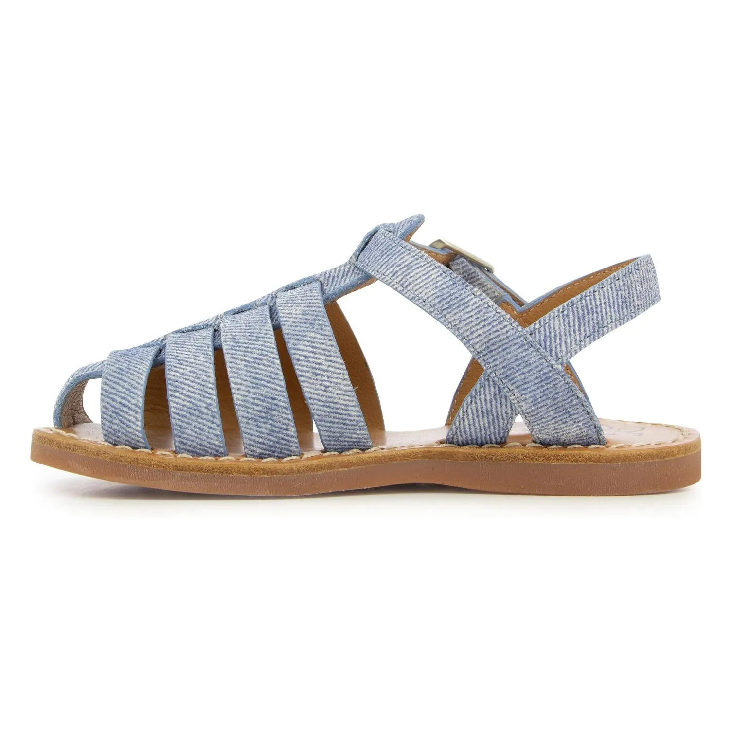 Sandales Plage-Stitch Dad | Bleu jean- Image produit n°3