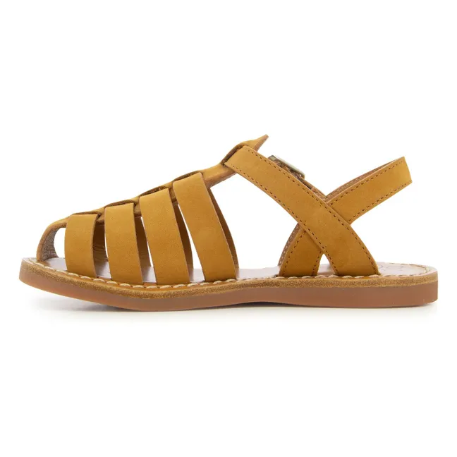 Sandales Plage-Stitch Dad | Ocre