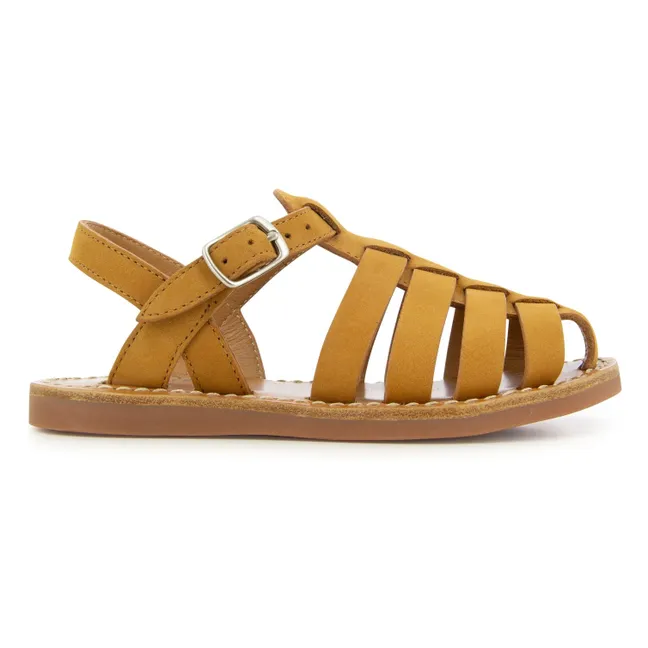 Sandales Plage-Stitch Dad | Ocre