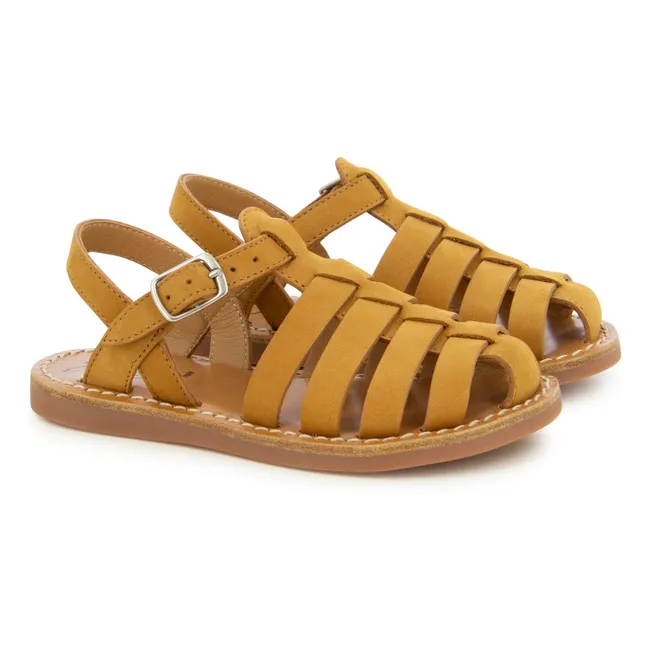 Sandales Plage-Stitch Dad | Ocre