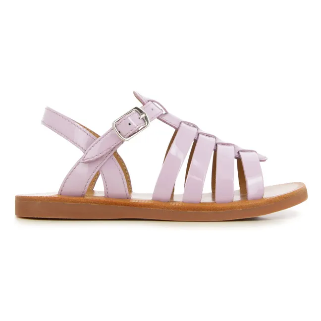 Sandalen Plagette Strap | Mauve