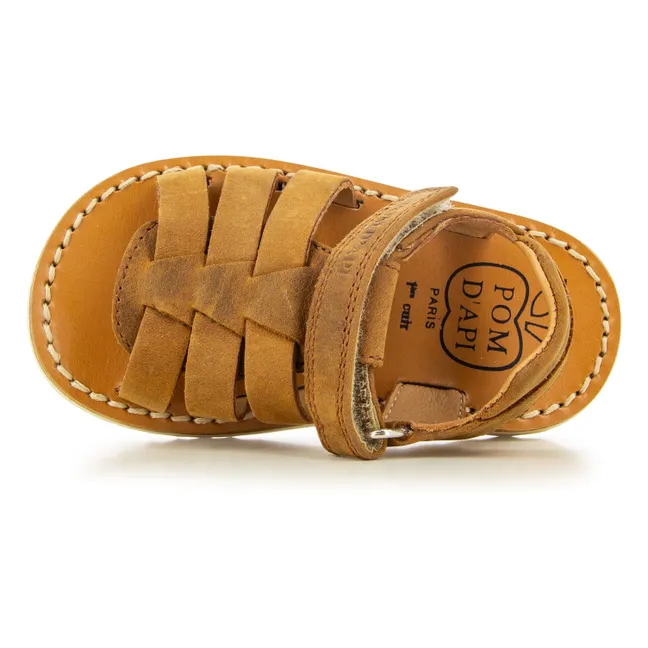 Sandali Waff New Boy | Cognac