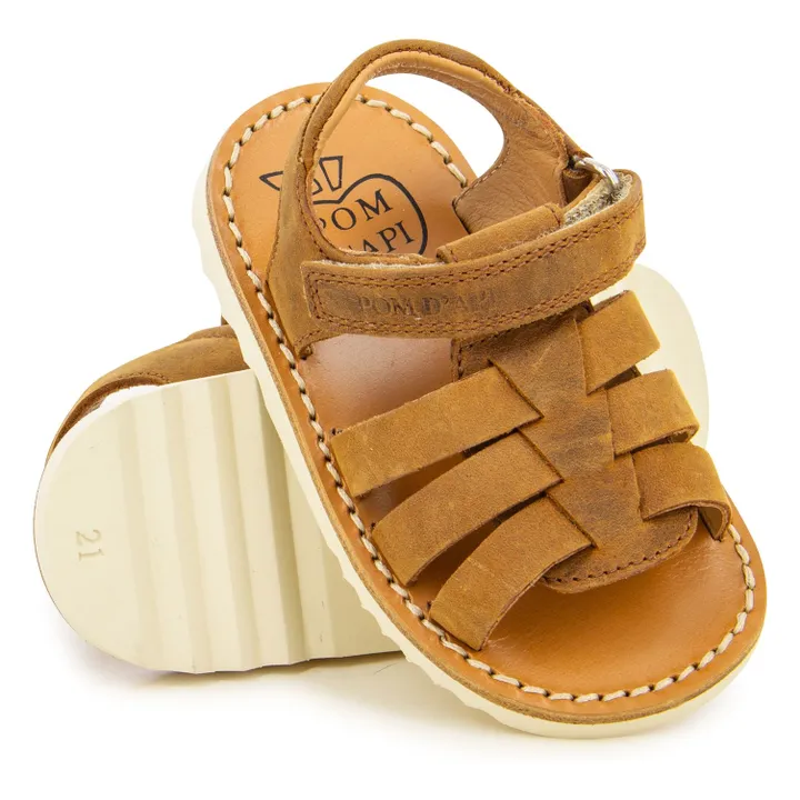 Waff New Boy Sandalen | Cognac-Farbe- Produktbild Nr. 1