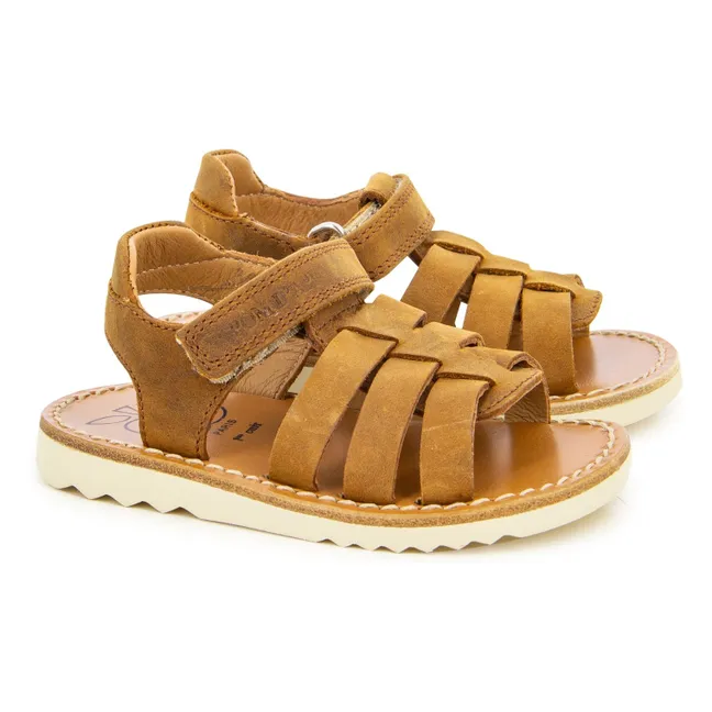 Sandali Waff New Boy | Cognac