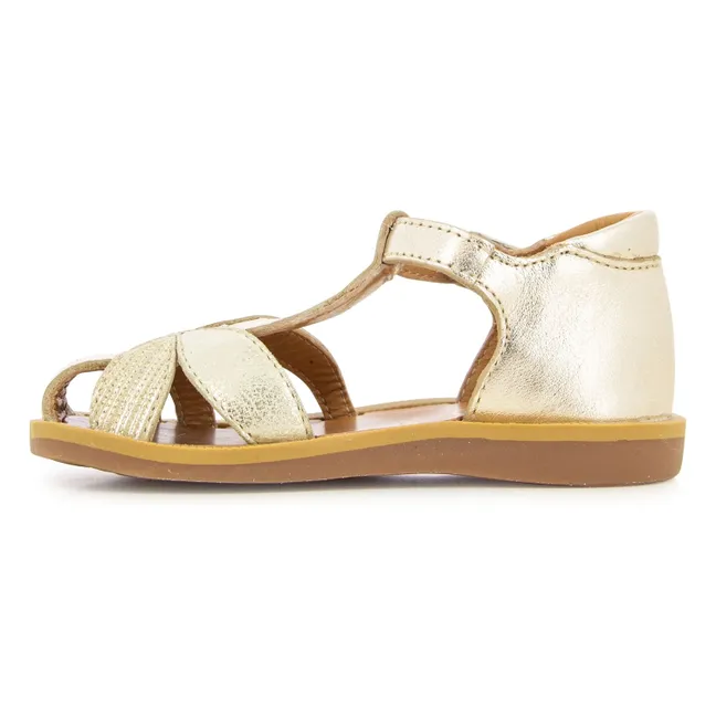 Sandalias Poppy Oto | Dorado