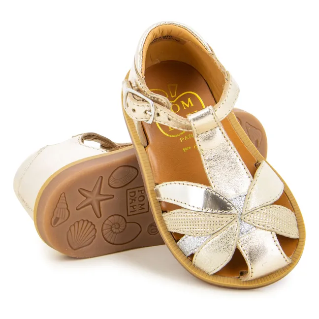 Sandalias Poppy Oto | Dorado