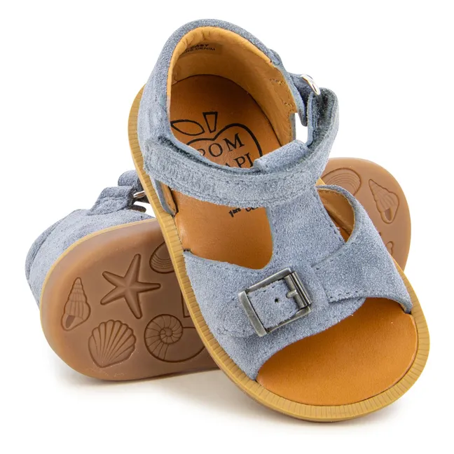 Sandales Poppy Easy | Bleu gris
