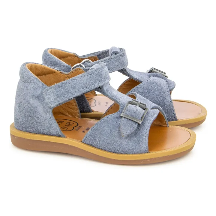 Sandalias Poppy Easy | Azul Gris- Imagen del producto n°0