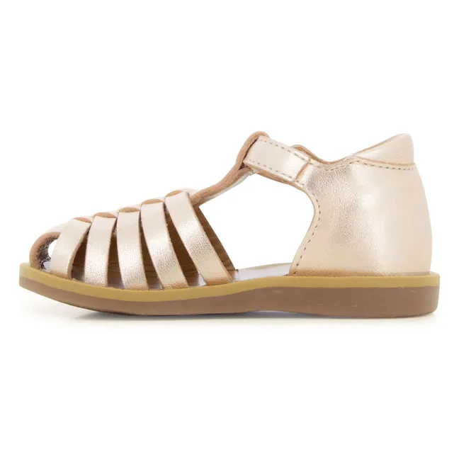 Sandalias Poppy Pitti | Cobre