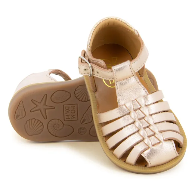 Sandalias Poppy Pitti | Cobre