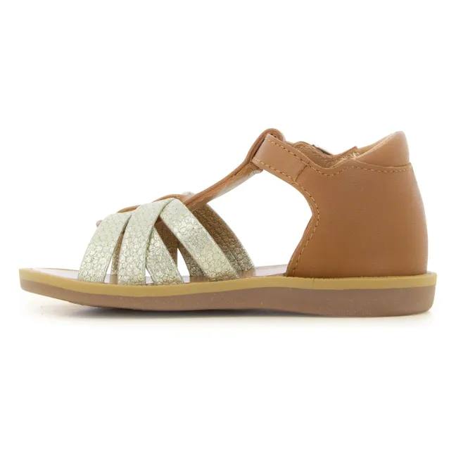 Sandali Poppy Back Neptune | Camel