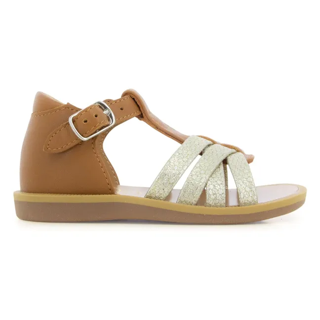 Sandali Poppy Back Neptune | Camel
