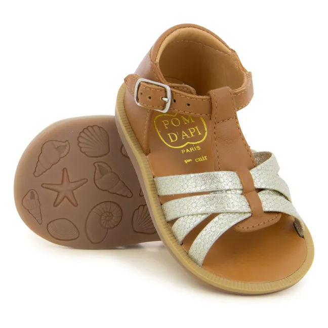 Sandali Poppy Back Neptune | Camel
