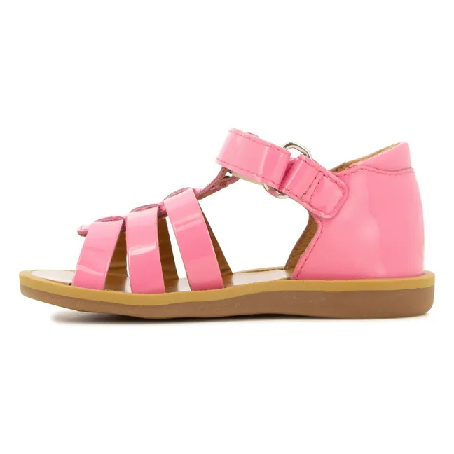 Sandales Poppy Strap | Rose bonbon