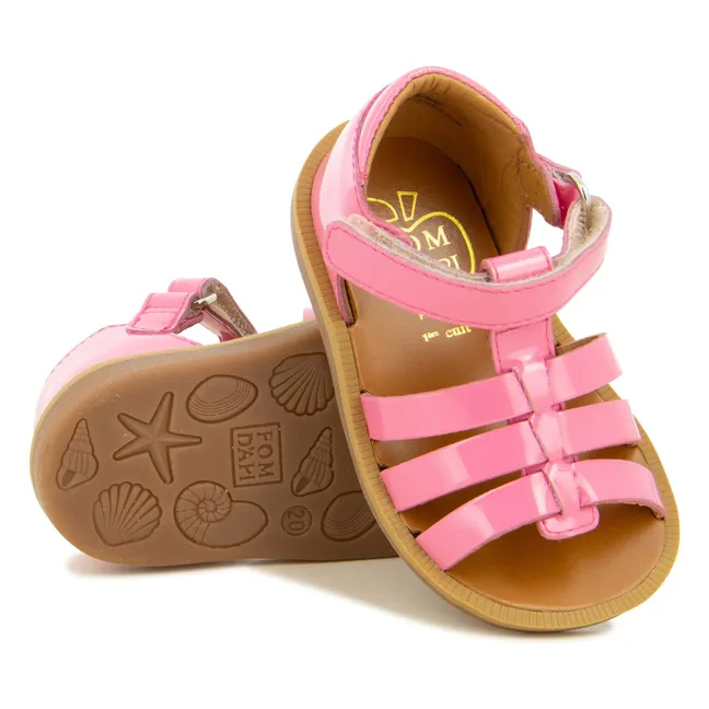 Sandales Poppy Strap | Rose bonbon