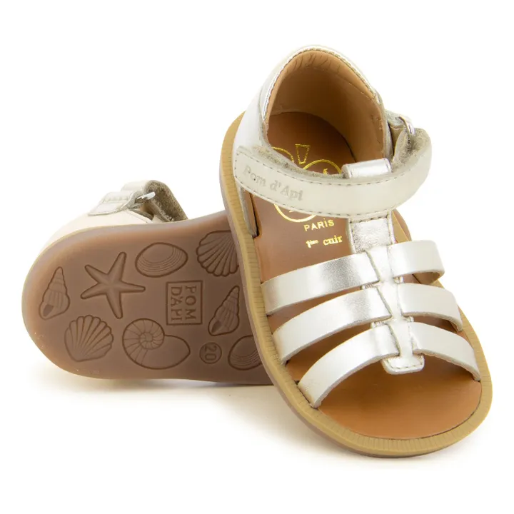 Sandali con cinturino Poppy | Or- Immagine del prodotto n°3