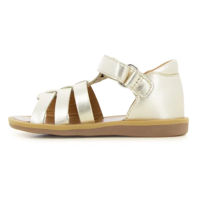 Sandalias Poppy Strap | Or