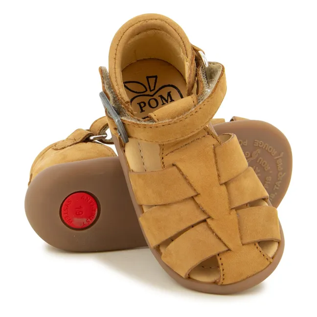 Stand Up Papy Sandalen | Ocker