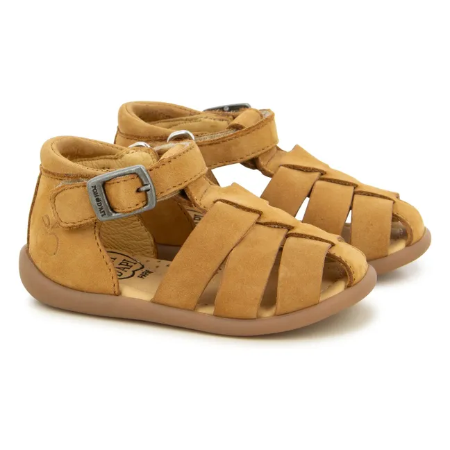 Stand Up Papy Sandalen | Ocker