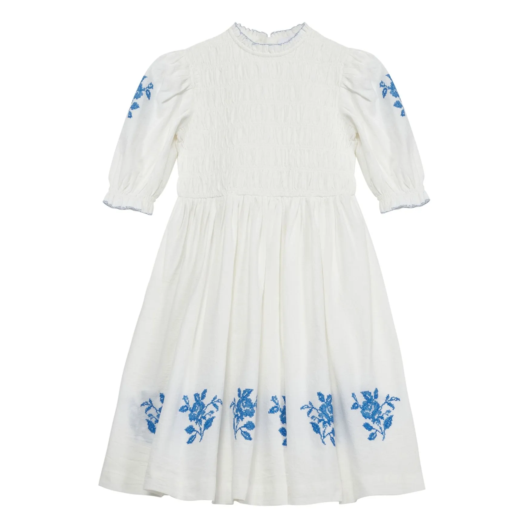 C'era Una Volta White Emmanuelle Dress