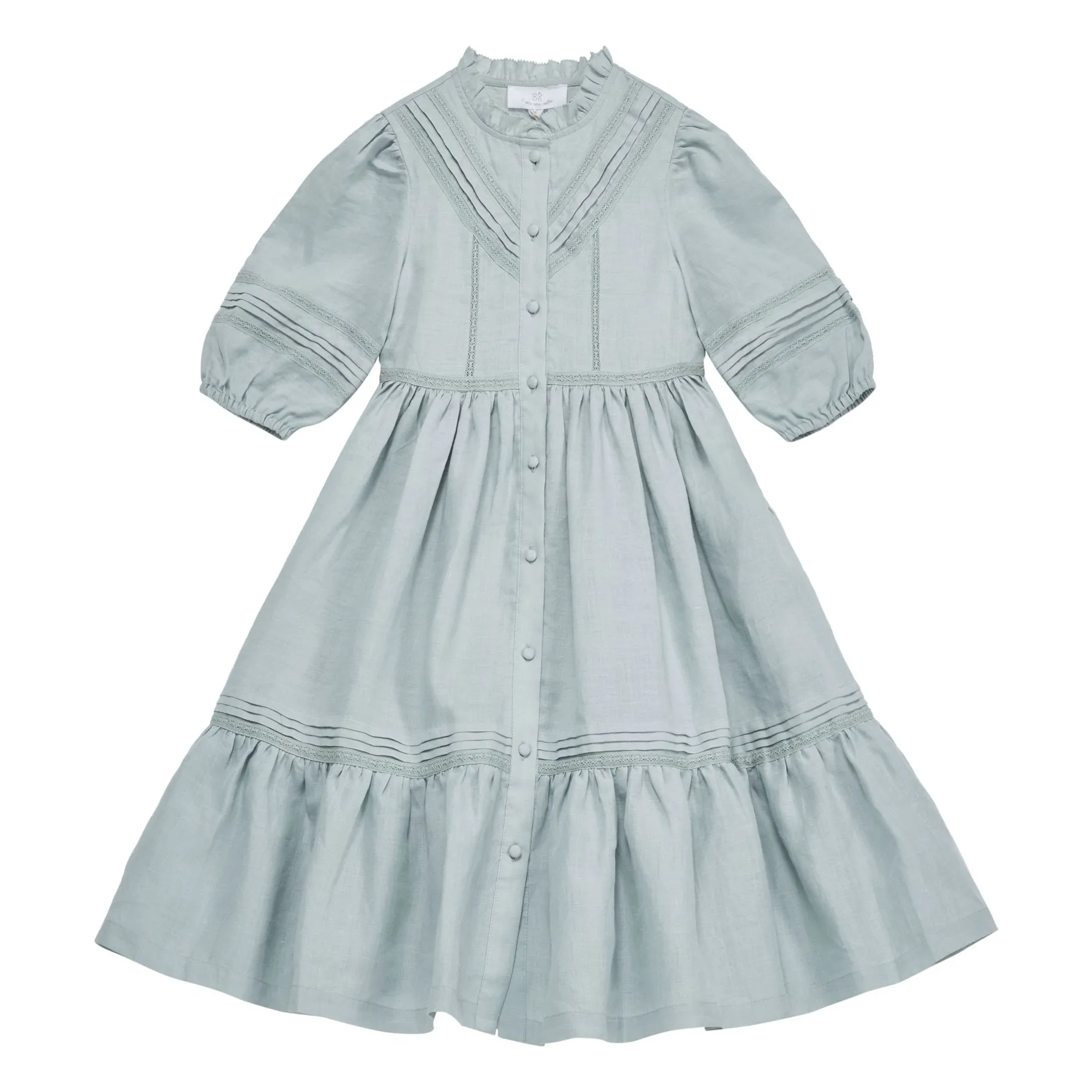C'era Una Volta Celadon Blue Madelaine Dress