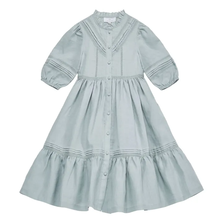 Madelaine dress  | Celadon Blue- Product image n°0