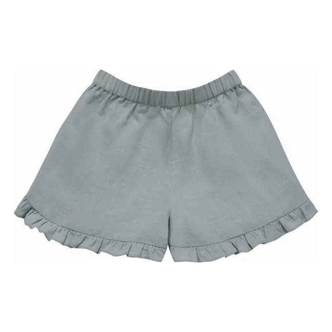 Pantaloncini Zoe  | Blu celadon