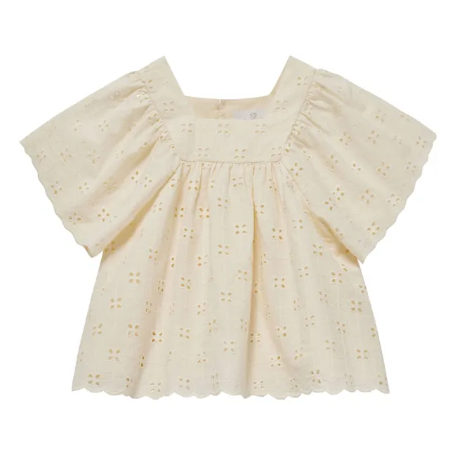 Blusa Luna  | Crema