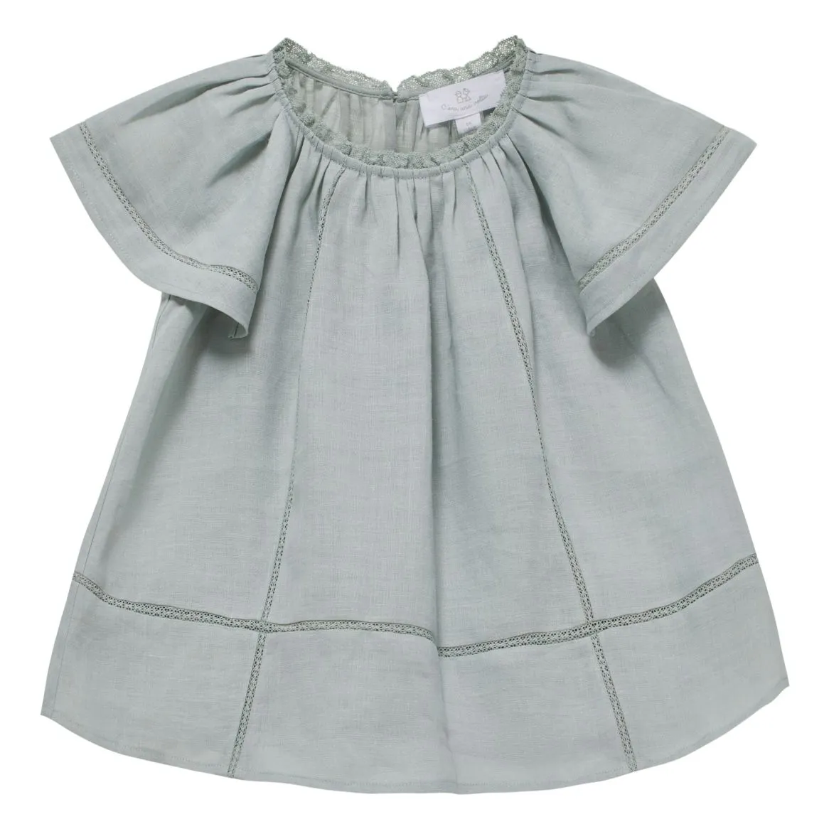 C'era Una Volta Celadon Blue Misha Blouse