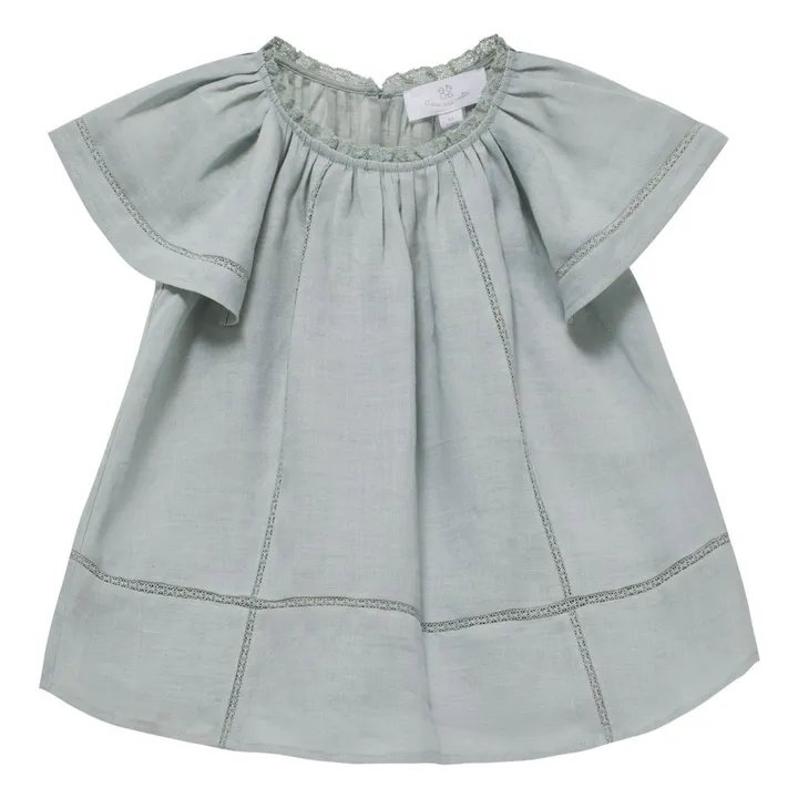Misha blouse  | Celadon Blue- Product image n°0